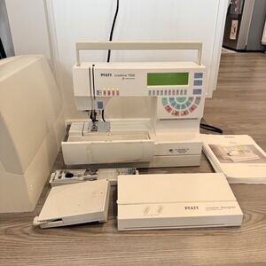 Pfaff Creative 7550 Sewing and‎ Embroidery Machine w/ Accessories Power Tested